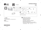 LG 24UD58 LED LCD Monitor Guía del usuario