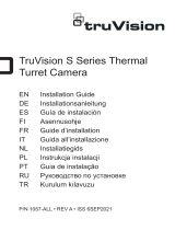 TRUVISION TVTH-S01-0001-TUR-G Thermal Turret Camera Guía de instalación