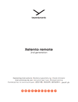 Beyerdynamic 2nd Generation Xelento Remote Manual de usuario