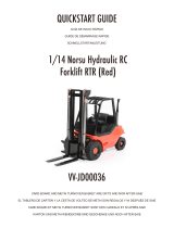 RC4WD VV-JD00036 Hydraulic RC Forklift RTR Guía del usuario