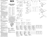 SICK CM18 DC/CM30 DC/CQ35 DC/CM30 AC/CM18 PTFE Instrucciones de operación