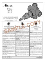 Pfister 015-IWDX Specification and Owner Manual