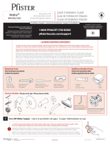 Pfister Vedra 8P8-WS2-VEDC Specification and Owner Manual