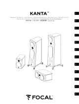 Focal Kanta No2 Loudspeakers Manual de usuario
