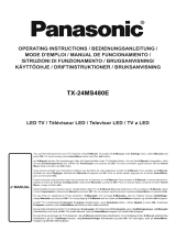 Panasonic TX24MS480E Guía de inicio rápido