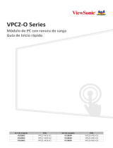 ViewSonic VPC25-W53-O2 Guía de inicio rápido