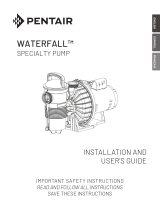 Pentair WaterFall Specialty Pumps Guía del usuario