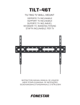 Fonestar TILT-46T Tilting TV Wall Mount Manual de usuario