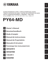 Yamaha PY64 El manual del propietario