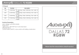 AudibaxDallas 72 RGBW LED Par Light