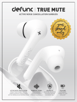 defunc True Mute Active Noise Cancellation Earbuds Manual de usuario