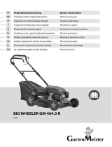 Garten Meister GM 464.3 R Petrol Lawnmower Manual de usuario