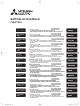Mitsubishi Electric PXZ-4F75VG Split-Type Air-Conditioner Manual de usuario