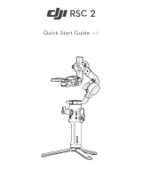 dji RSC 2 Gimbal Stabilizer Guía del usuario