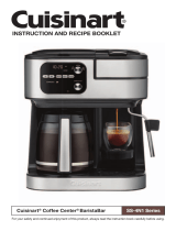 Cuisinart SS-4N1 Series Coffee Center BaristaBar Manual de usuario