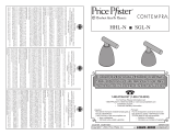 Pfister Contempra SGL-NC00 Specification and Owner Manual