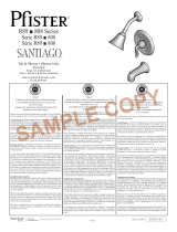 Pfister Santiago R89-8STK Specification and Owner Manual
