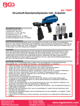 BGS Druckluft Sandstrahlpistole Instrucciones de operación