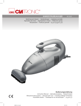 Clatronic HS 2631 Hand Vacuum Cleaner Manual de usuario