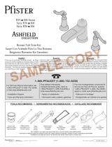 Pfister Ashfield RT6-5YPU Specification and Owner Manual