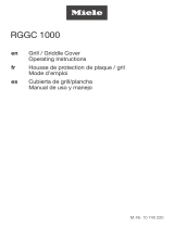 Miele RGGC 1000 Instrucciones de operación
