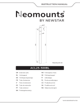 Neomounts ACL25-500BL Extension Pole Manual de usuario