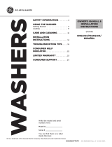 GE Appliances GFW148 Front Load Washer Manual de usuario