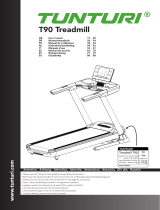 Tunturi 19TRN90000 T90 Treadmill Manual de usuario