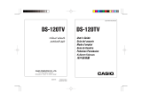 Casio DS-120TV Manual de usuario