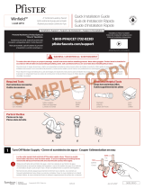 Pfister LG48-WF0K Guía de instalación