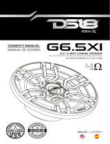 DS18G6.5XI 6.5 Inch 2 Way Coaxial Speaker