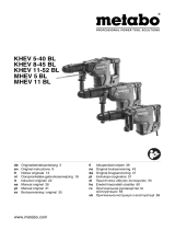 Metabo KHEV 5-40 BL Combi Hammer Manual de usuario