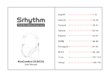 Srhythm NC25 Active Noise Cancelling Headphones Guía del usuario