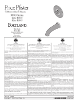 Pfister Portland R89-50XU Specification and Owner Manual