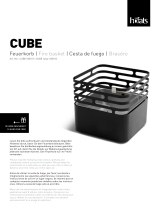 höfats 020101 Cube Fire Basket Manual de usuario