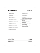 EINHELL TE-AG 115 Electric Angle Grinder Manual de usuario