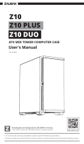 ZALMAN Z10 ATX MID Tower Computer Case Manual de usuario
