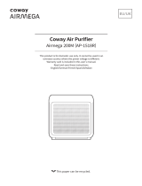Coway AP-1518R Airmega 200M Air Purifier Manual de usuario