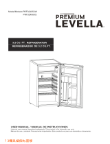 Premium Levella PRF32405XW, PRF32406XS 3.2 CU FT Refrigerator Manual de usuario
