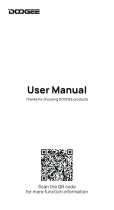 Doogee DGE001914 Smart Phone Manual de usuario