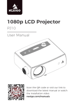 NexiGo PJ10 LCD Projector Manual de usuario