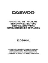 Daewoo 32DE04HL 32 Inch HD Ready LED Manual de usuario