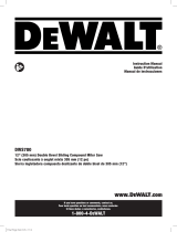 DeWalt DWS780 Manual de usuario