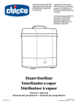 Chicco Steam Sterilizer El manual del propietario