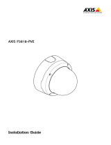 Axis Communications AXIS P3818-PVE Panoramic Camera Guía de instalación