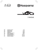 Husqvarna 115iHD45 Cordless Hedge Trimmer Kit Manual de usuario