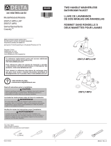 Delta Faucet H295RB Guía de instalación