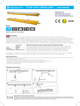 NightSearcher SA Titan Atex Linear Light Manual de usuario
