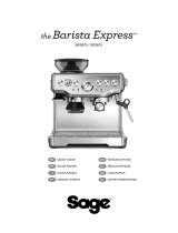 Sage SES875 the Barista Express Manual de usuario