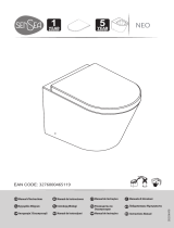 Sensea 3276000465119 Wall Toilet Bowl Manual de usuario